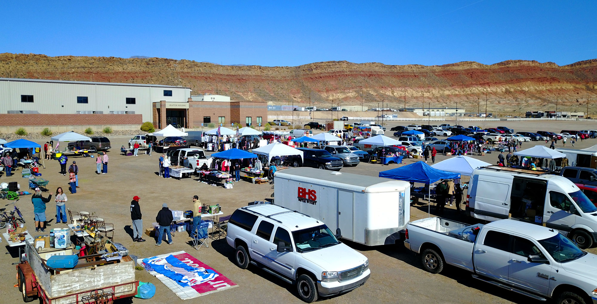 This Isn’t Our Swap Meet — It’s Yours saturday swap meet aerial web