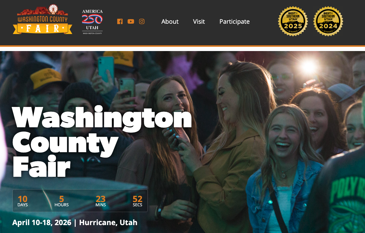 No Swap Meet During the Washington County Fair — We’ll Be Back April 25! No Swap Meet During Washington County Fair